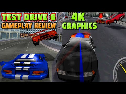 Test Drive 6 - 4K Gameplay Review PS1 ( Beetle PSX HW ) 4K