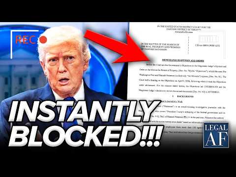 Federal Judge BLOCKS Trump from Data SEIZURE