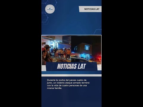 Masacre en Sullana: 4 Muertos incluyendo un Menor 🚨 #shorts