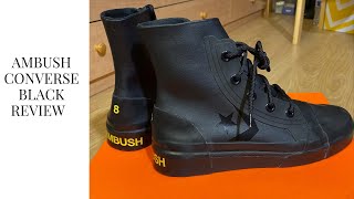 Ambush Converse Black review