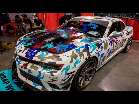 LOOK WHAT HAPPENED TO HIS CAMARO! Tuned In Tokyo Las Vegas Vlog.