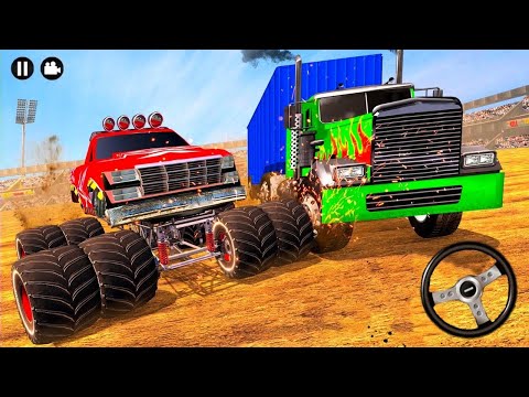 Monster Max Derby Crash Stunts game 🚘🚐🚛 | YouTube Gaming