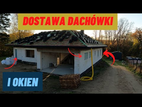 Dostawa okien i dachówki.