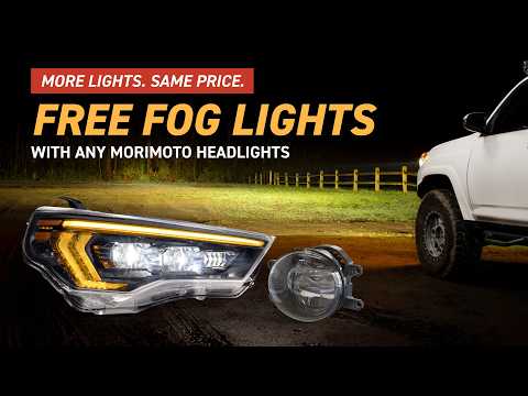 Free XB Fog Lights With Headlight Purchase | Morimoto BOGO Deal May 2026