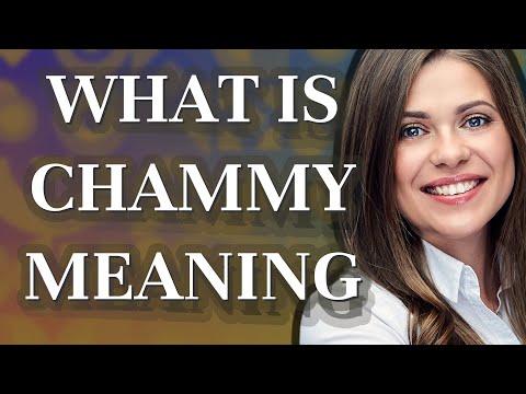 Chammy | meaning of Chammy