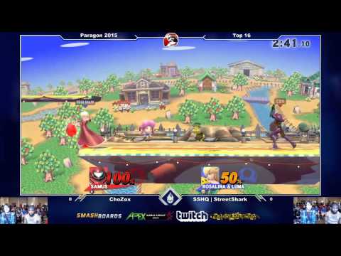Paragon Orlando 2015 - Losers R5 - ChoZox (Samus) vs. SSHQ | StreetShark - Smash 4