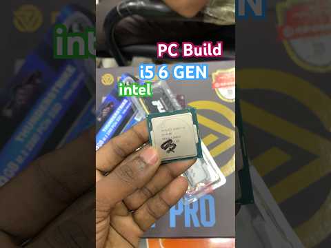 i5. 6 GEN Intel💁 PC BUILD 👉khan computers #pcsetup #i5 #6gen #intel