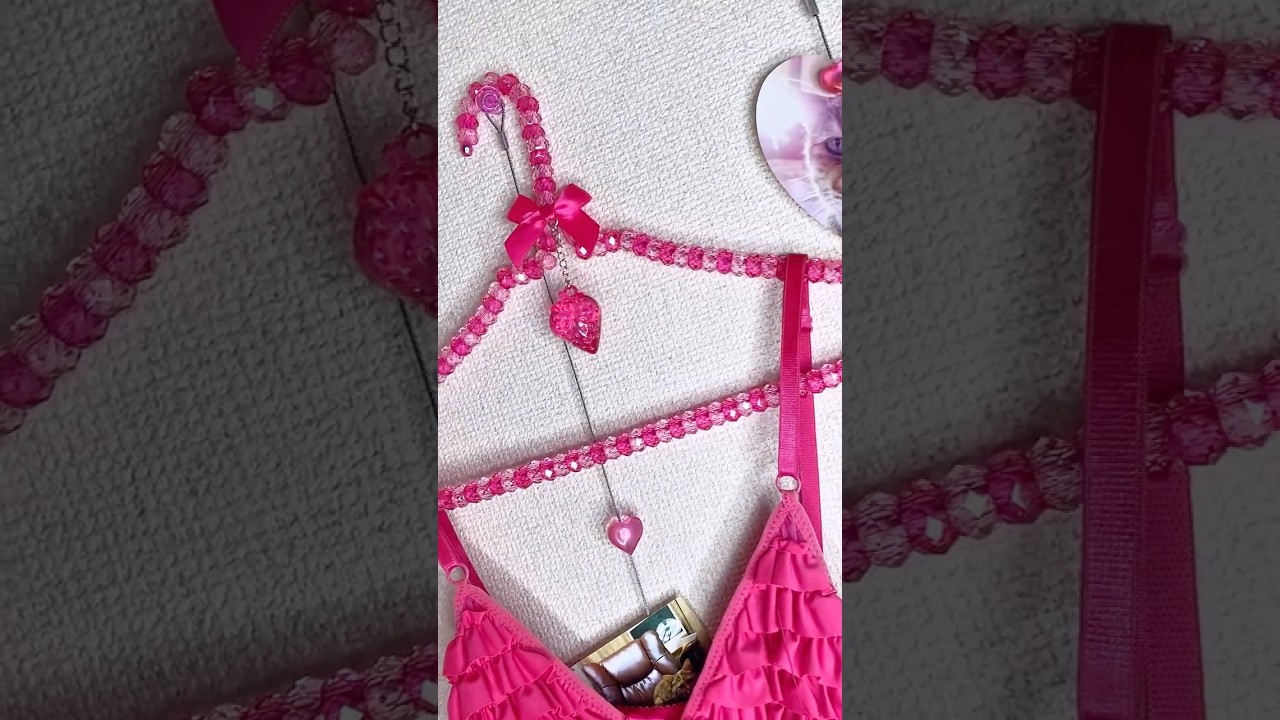 ギャルネイルでもできる!!Σ(ﾟωﾟﾉ)ﾉ平成女児(男児)なビーズハンガーの作り方☆ﾐ☆ﾐ