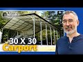 Before You Buy Everything About The 30x30 Carport