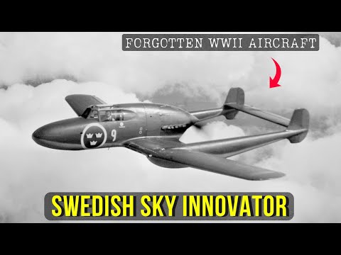 Dieses seltsame schwedische Flugzeug schockierte alle!: Die Saab J 21