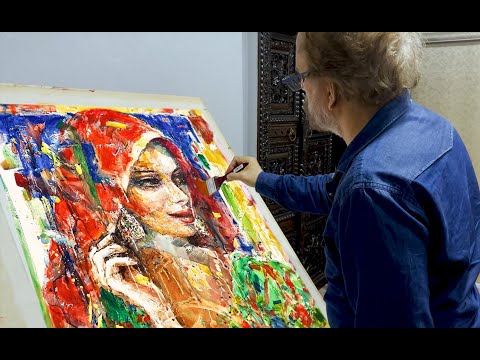 Top Amazing modern Art 🎨 painting of Moazzam Ali 🖌️✨