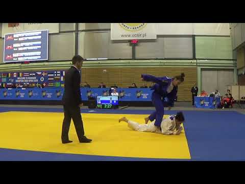 2020 Warsaw Quart 78 kg Kenyon Omri ISR vs  Matějčková Alice CZE