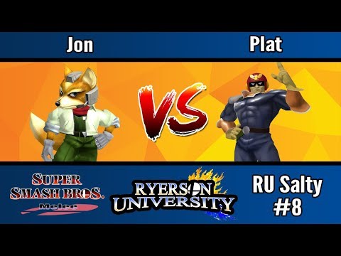 RU-Salty Summer 2018 #8 - Jon (Fox) vs Plat (Captain Falcon) - Winners Round 4
