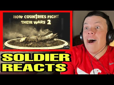 How Countries Fight Their Wars 2 (US Soldier Reacts) Mitsi Studio