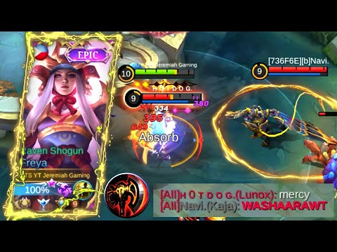 NEW BUILD!!! | BROKEN BUILD | TOP GLOBAL FREYA | FREYA BEST BUILD 2021 | MUST WATCH | MLBB✓
