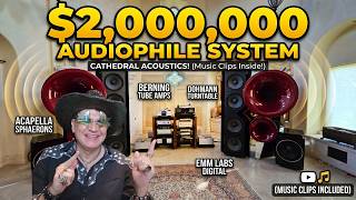 The $2M Cathedral Audio Room + Other Epic Home System Tours!