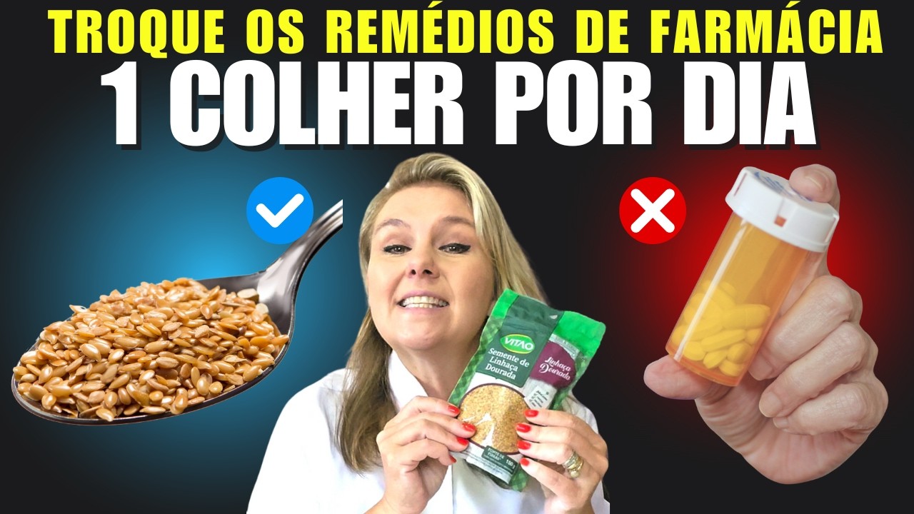 1 COLHER de CURA por DIA é MELHOR do que 7 Dias de MEDICAMENTOS