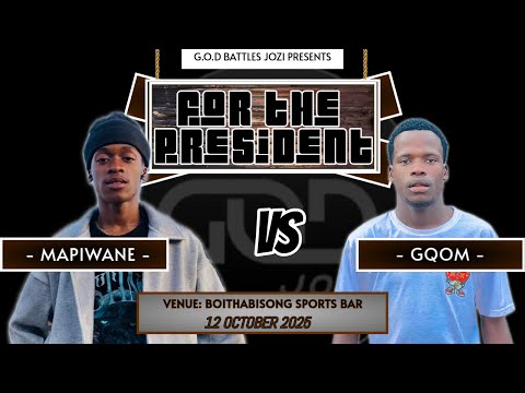 Mapiwane VS Gqom (Full Dance Battle) | The G.O.D Battle League