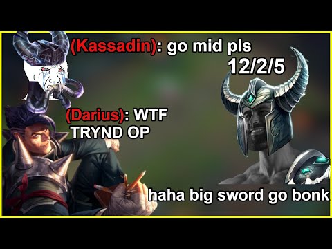 Attempted Swap against Mid Tryndamere GONE WRONG - Mid Tryndamere vs Darius/Kassadin