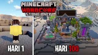 Download lagu 100 Hari di Minecraft Hardcore Tapi Stone Only mp3