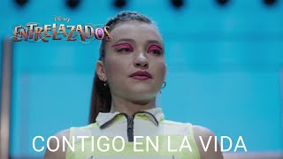 Kadr z teledysku Contigo en la vida tekst piosenki Entrelazados 2 (OST)