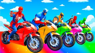 الرجل العنكبوت انقاذ باتمان Spider-Man Rescue batman vs iron man vs venom funny Game GTA 5 superhero