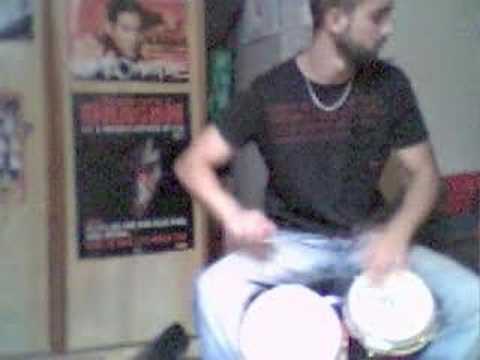 toostone play bongo with the legs, martillo jazz