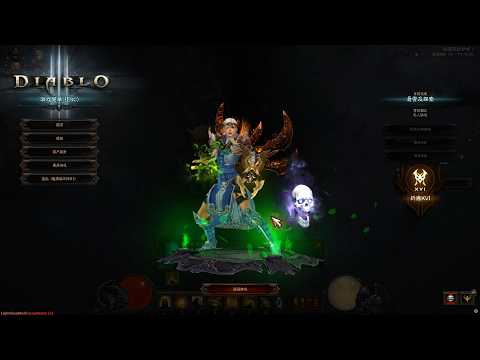 Diablo 3 S37 LoD Wave of Light Monk 4:18 Rank 1 World/暗黑破壞神3 37賽季 翔龍散件敲鐘 武僧單人 世界第一 4分18