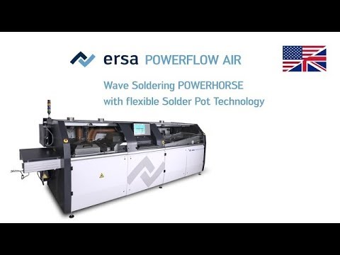 Ersa Wave Soldering – POWERFLOW – product video (English)
