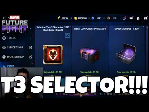 PICKING MY FREE T3 CHARACTER!!!