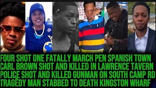 Download lagu Four Shot One Fatally March Pen Spaniah Town Carl Shot & Killed   Police Shot & Killed Thief 1esacpe mp3