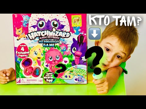 ХЕТЧИМАЛС ХЕТЧ ВИЗАРД🤩КТО ЖЕ В СЕКРЕТНОМ ЯЙЦЕ❓🐣 ОБЗОР HATCHIMALS😉 Hatchwizard Magic peteggs