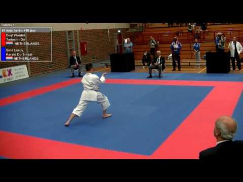 NK Senioren en Teams  2017 Apeldoorn Tatami 1