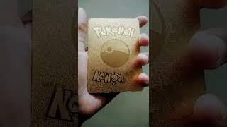 Pokemon card Golden Pikachu V #pokemon #shorts