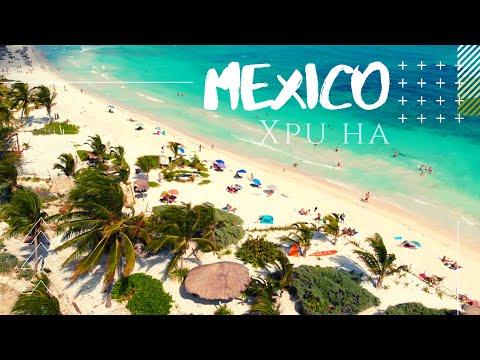Riviera Maya - Mexico: Xpu Ha Best beach 4K