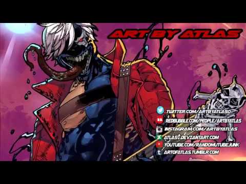Devil May Cry VENOMIZED DANTE Speed Coloring | Marvel vs Capcom Infinite Time Lapse