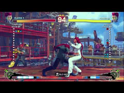Tonpy [Viper] vs meshiox [Viper] SSF4 Japanese Online Ranked Matches - TRUE-HD