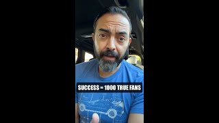 1000 true fans is all you need