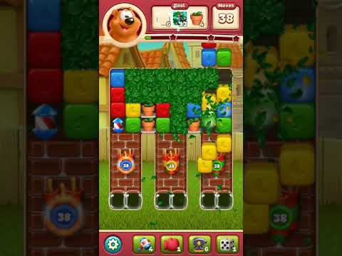 TOON BLAST 2586 crown 3 STARS