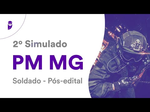 2º Simulado PM MG Pós-edital – Soldado: Correção
