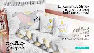NOVOS KITS BERÇO DISNEY | GRÃO DE GENTE