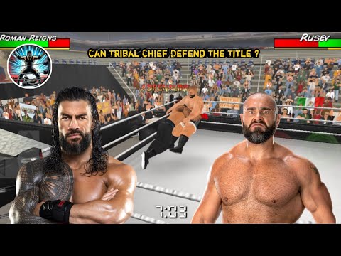 FULL MATCH - Roman Reigns vs. Rusev || Wrestling Empire