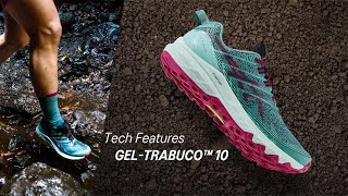 ASICS GEL-TRABUCO™ 10 Tech features anuncio