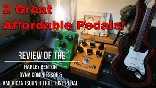 Video thumbnail for 2 Great Affordable Pedals! The Harley Benton/Joyo Dyna Compressor & American True Tone Pedal. by Jon is just TOO LouD!!