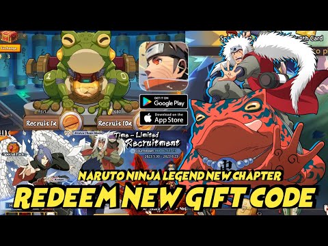 Naruto: Ninja Legend NewChapter new Gift Code June 2023 & Let's GACHA