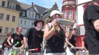 preview picture of video 'Afro Samba Bayreuth - Samba Festival Coburg 2010'