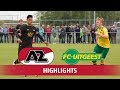 Highlights AZ - FC Uitgeest (U19)