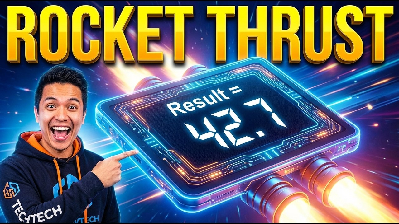 Rocket Thrust Interactive Calculator
