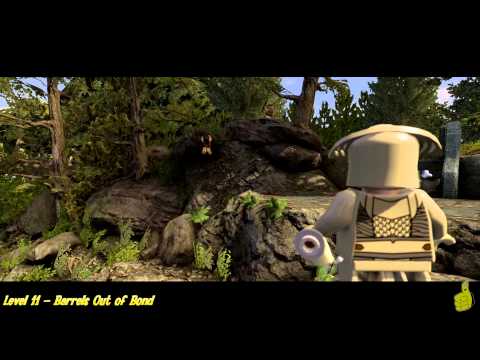 Lego The Hobbit: Level 11 - Barrels Out of Bond - STORY - HTG