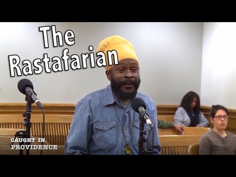 The Rastafarian and the blizzard!